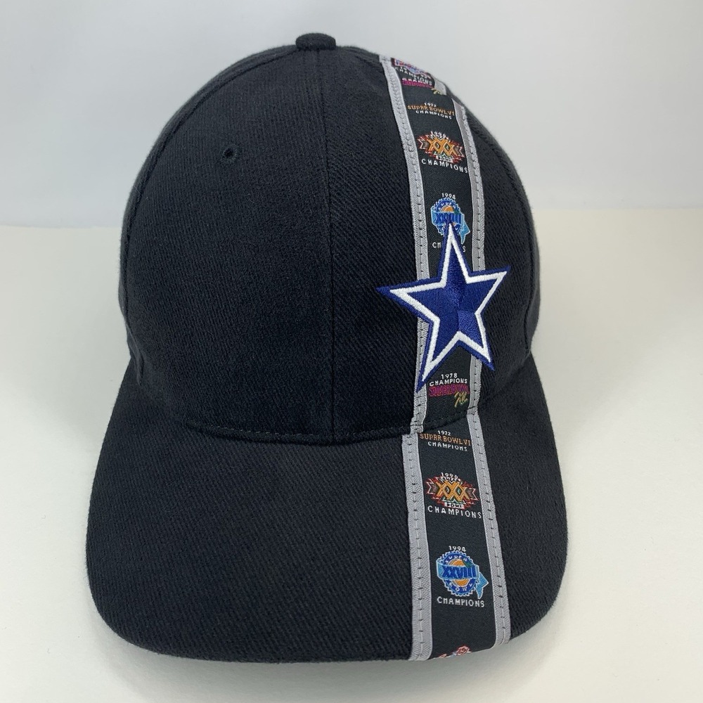 Dallas Cowboys Hat Drew Pearson NFL Super Bowl Champions Vintage Baseball Cap